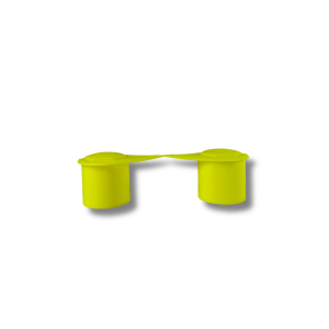 INDICADOR DE AJUSTE C/TAPA ANTI POLVO LARGA 41MM AMARILLO