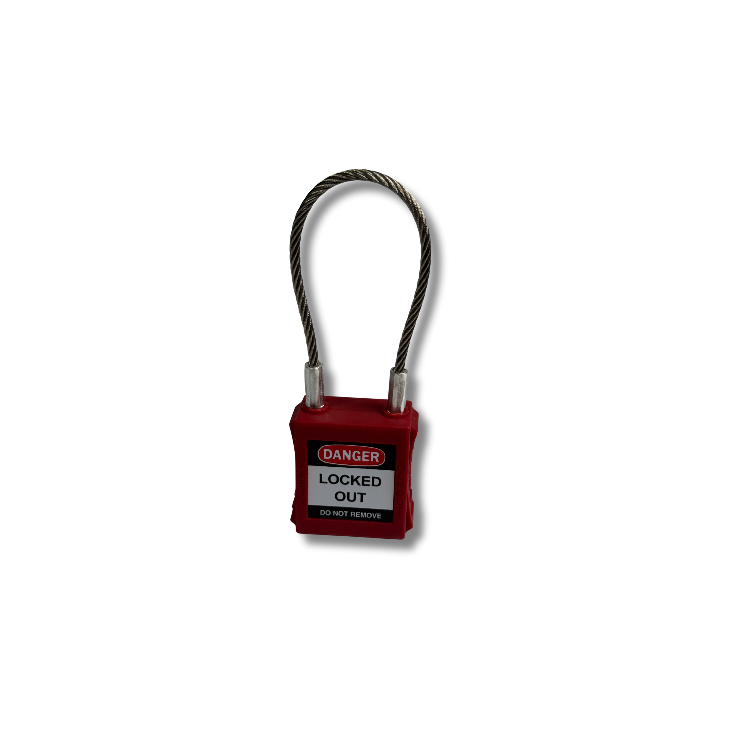 CANDADO DE BLOQUEO DE SEGURIDAD A/CABLE