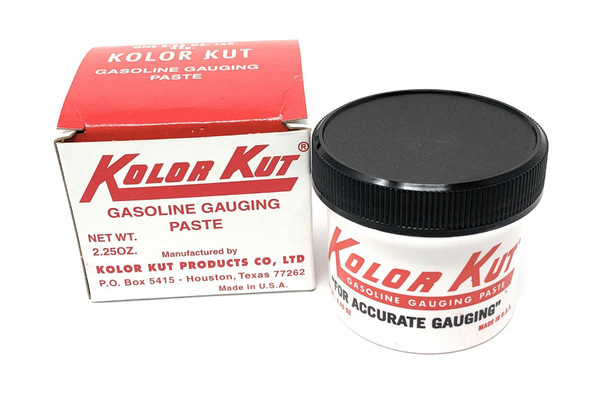 PASTA KOLOR GASOLINE GAUGING / PASTA PARA MEDICION DE COMBUSTIBLE, KOLOR KUT