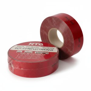 CINTA REFLECTIVA ROJA 2″X45MTS